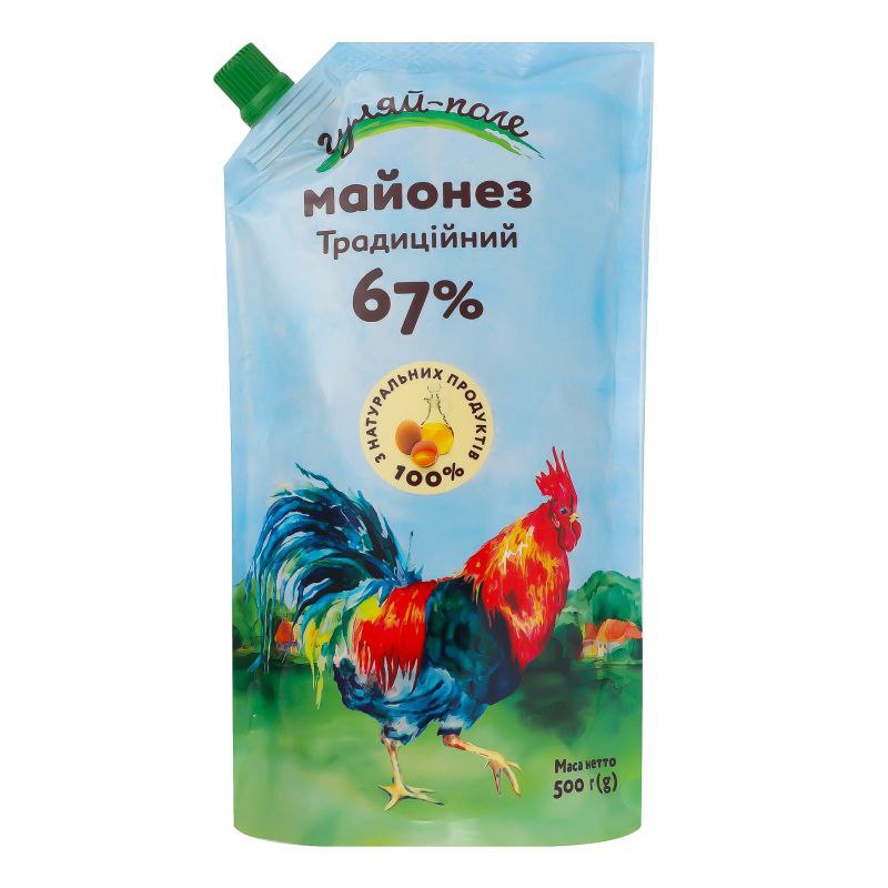 Майонез Традиційний Гуляй-поле 67% 500г